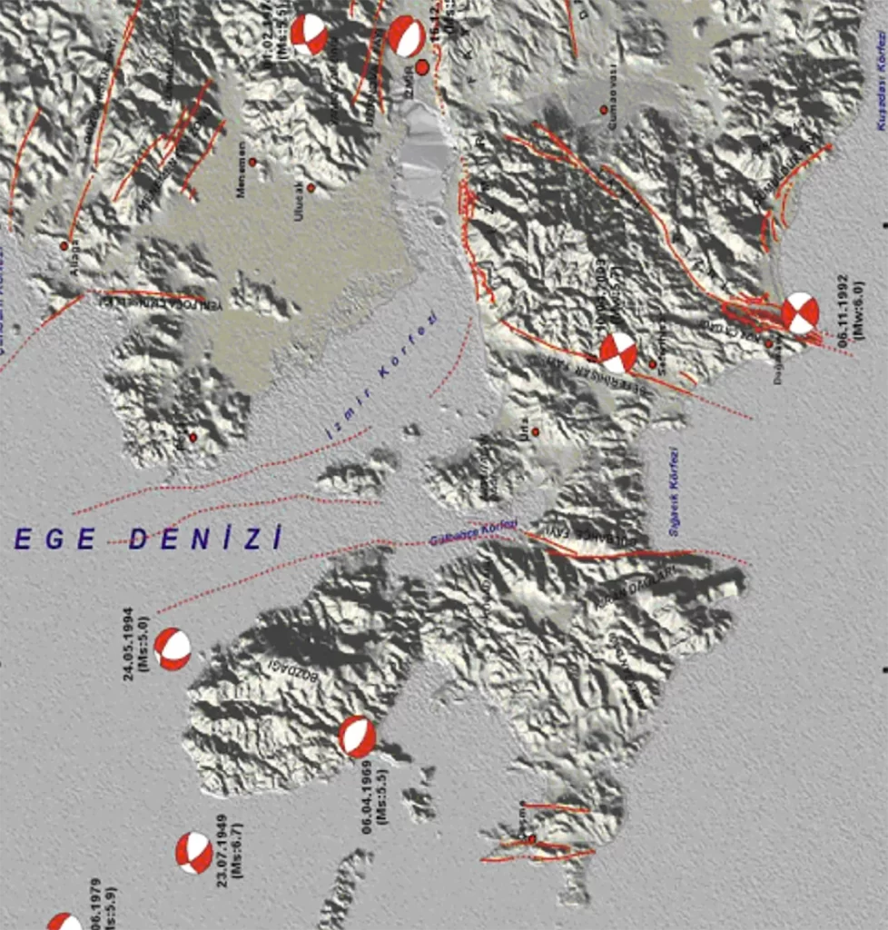 1inci izmir deprem haritalari 1