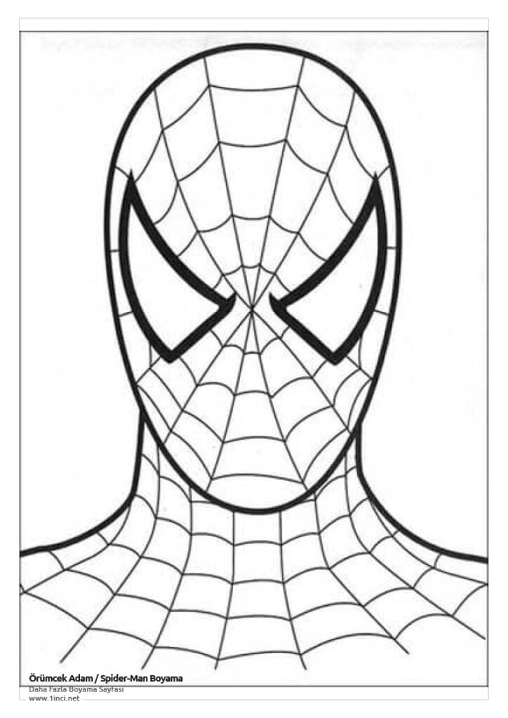 Orumcek Adam Boyama Spider Man 1inci.net 47